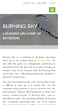 Mobile Screenshot of burningsky.org